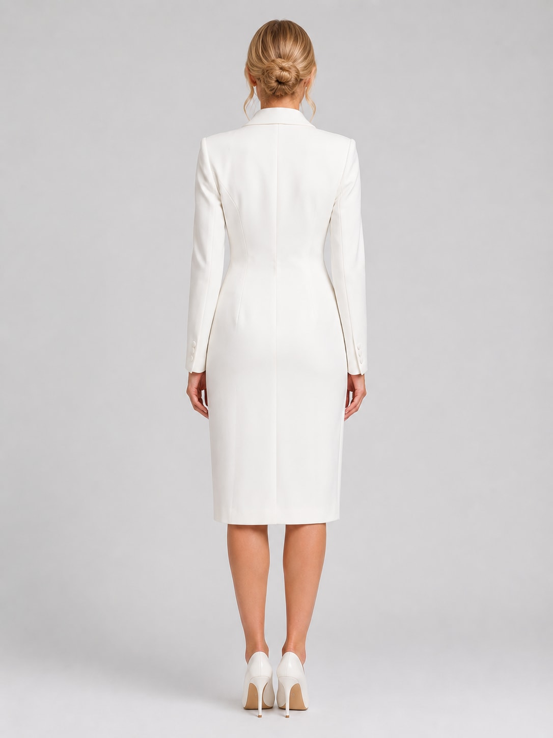 Ilaria Double Breasted Blazer Dress_3