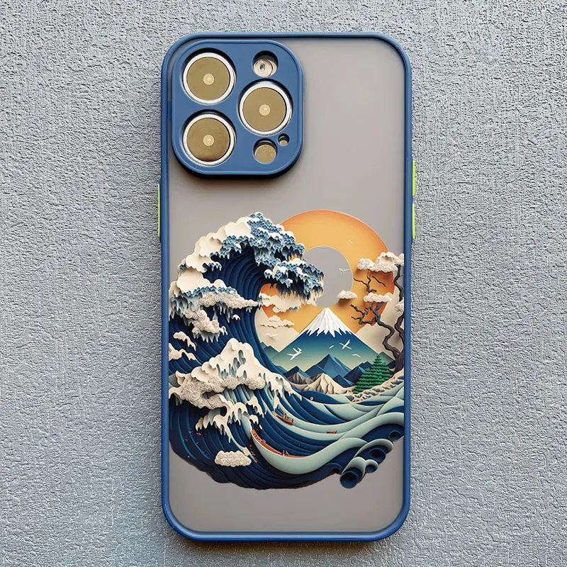 Aesthetic Papercraft Scenery iPhone Case