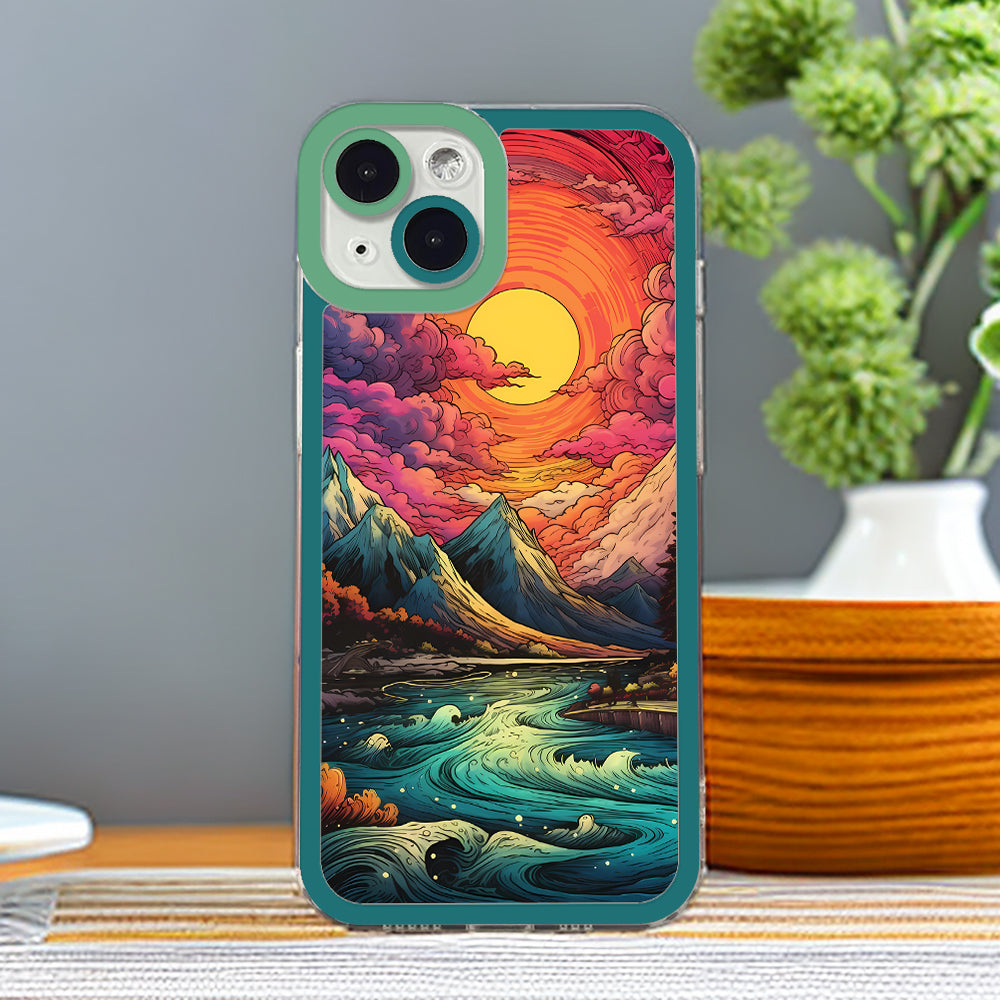 Aesthetic Nature Scenery iPhone Case