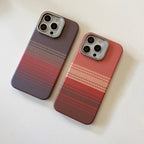 Pixel Checkered Weave iPhone Case