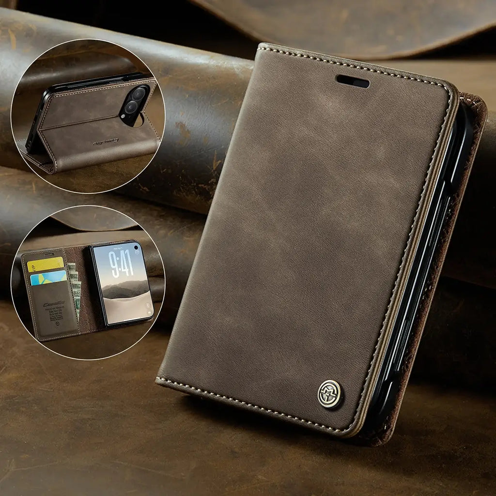 Foldable iPhone Duo Case with Card Slots