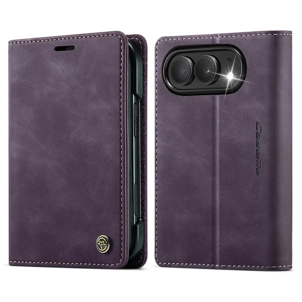 Foldable iPhone Duo Case with Card Slots