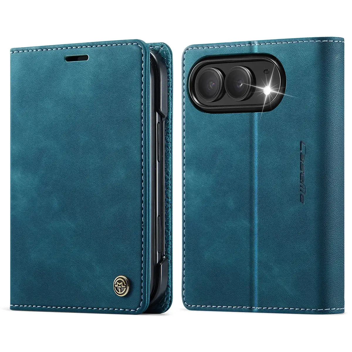 Foldable iPhone Duo Case with Card Slots
