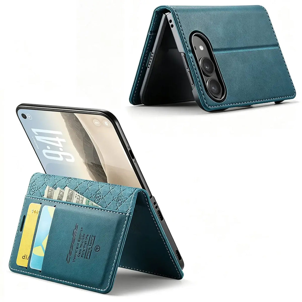 Foldable iPhone Duo Case with Card Slots