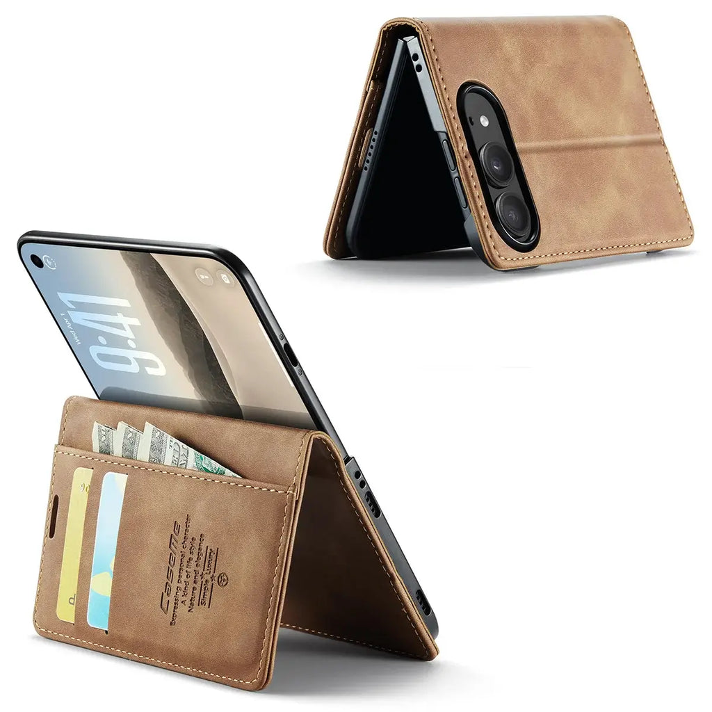 Foldable iPhone Duo Case with Card Slots