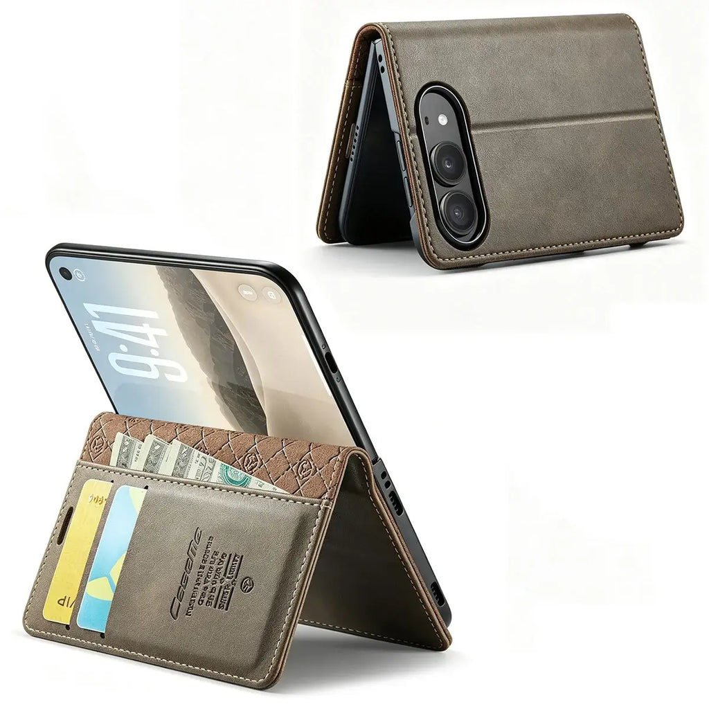 Foldable iPhone Duo Case with Card Slots