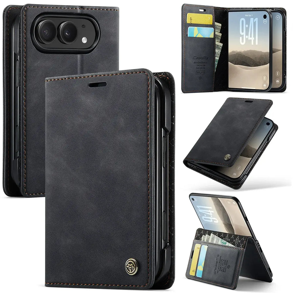 Foldable iPhone Duo Case with Card Slots