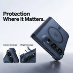 Frosted MagSafe Foldable iPhone Case