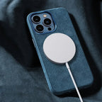 Velvet Texture iPhone Case With MagSafe