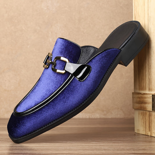 Aston Velvet Slip-Ons