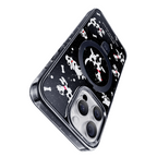 Dalmatian Dog Pattern MagSafe iPhone Case with Ring Stand