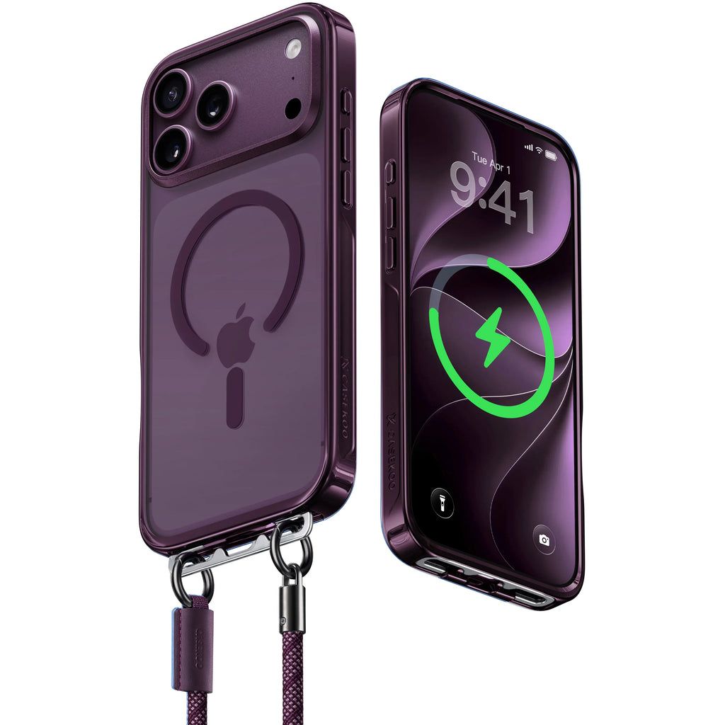 Crossbody MagSafe iPhone Case with Lanyard Strap