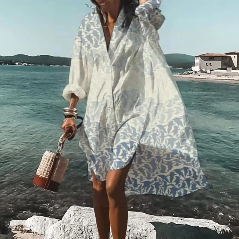 Zola Oversized Printed Shirt Dress_1