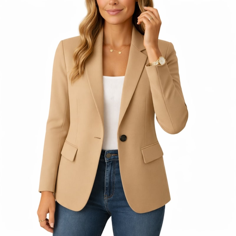 Nolwenn Slim Fit Tailored Blazer_1