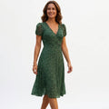 Johanna Floral Print A-Line Dress_1