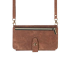 Crossbody Wallet iPhone Case with Zipper Pocket