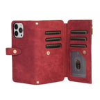 Crossbody Wallet iPhone Case with Zipper Pocket