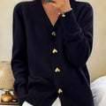 Ambre Heart Button Knit Cardigan_1