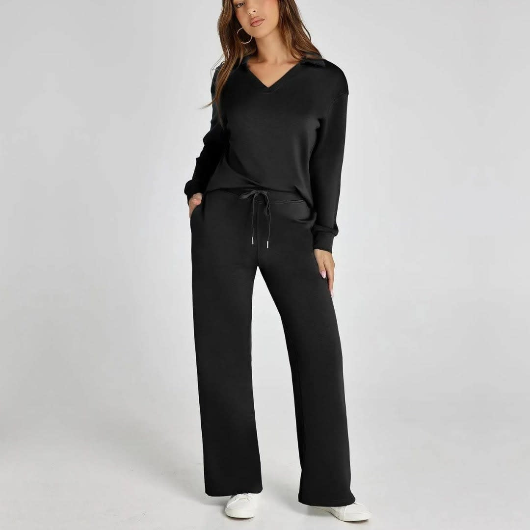Petra Wide Leg Knit Lounge Set_13
