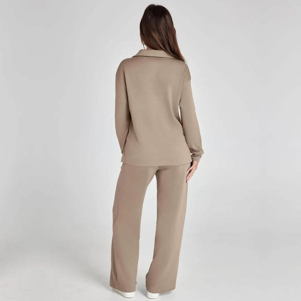 Petra Wide Leg Knit Lounge Set_4