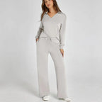 Petra Wide Leg Knit Lounge Set_5