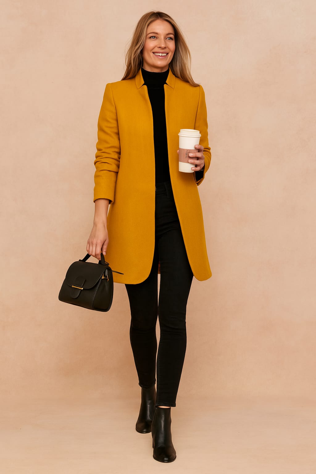 Kaori Longline Open Front Coat_6