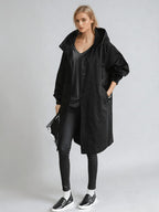Sofie Water Resistant Hooded Trench Coat_2