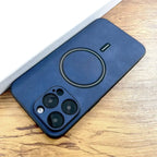 Deer Head Leather MagSafe iPhone Case