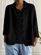Mei Lightweight Button Front Shirt Jacket_6