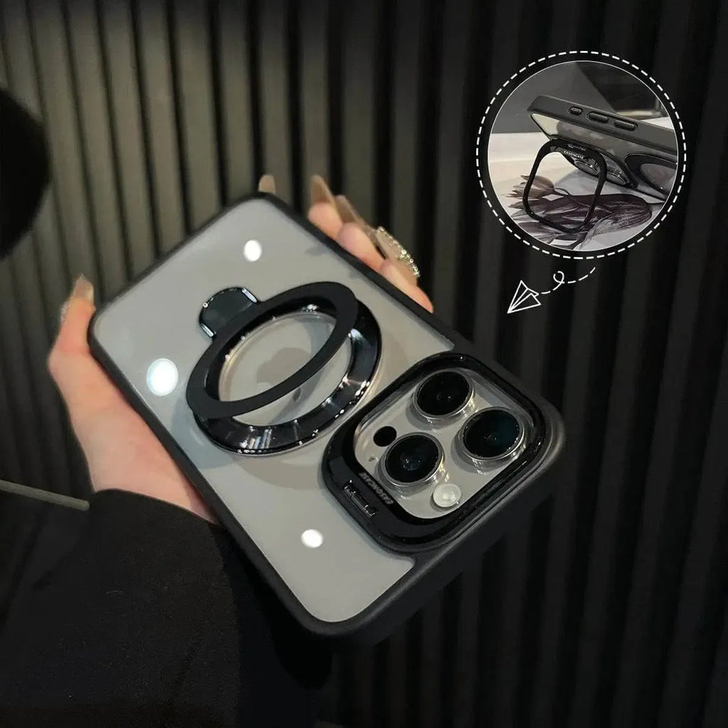 Rotating Ring Kickstand MagSafe iPhone Case