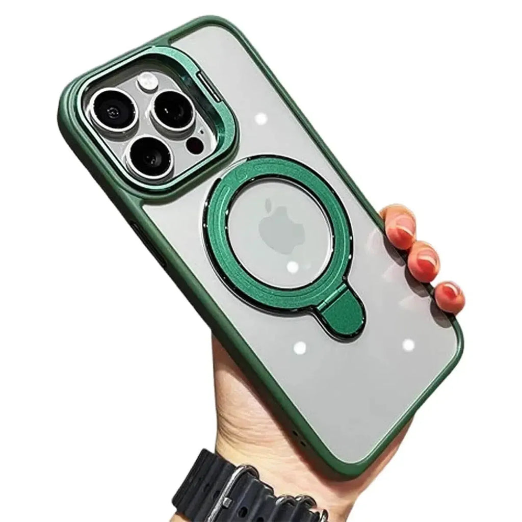 Rotating Ring Kickstand MagSafe iPhone Case