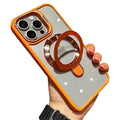 Rotating Ring Kickstand MagSafe iPhone Case
