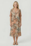 Ottilie Floral Tiered Midi Dress_1