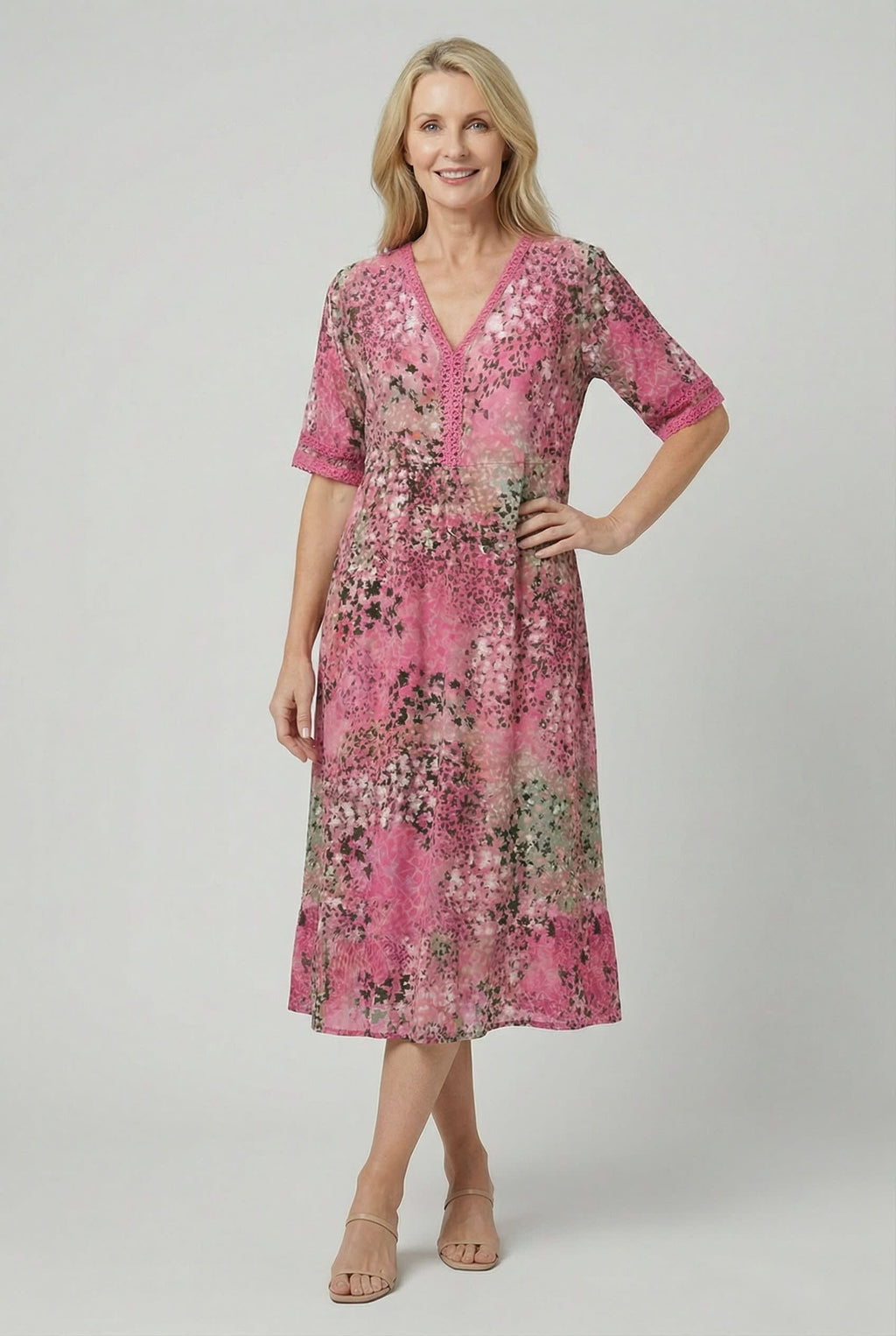 Ottilie Floral Tiered Midi Dress_7