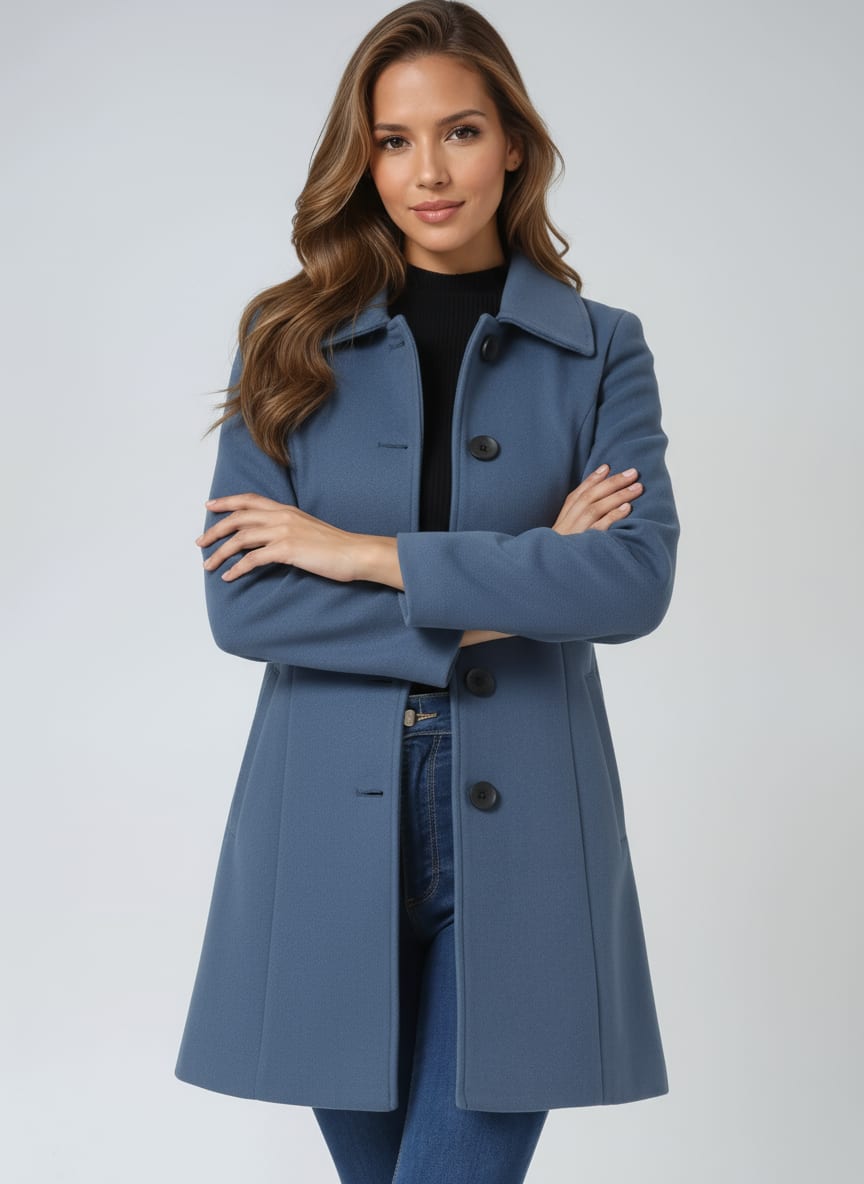 Livia Single Breasted Tailored Coat_9