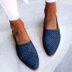 Agathe Woven Pointed Toe Mules_3