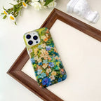 Oil Painting Flower Garden iPhone Case
