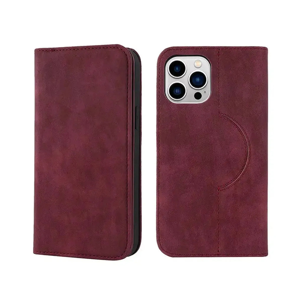 MagSafe Leather Wallet iPhone Case with Card Slots