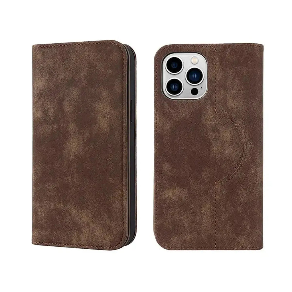 MagSafe Leather Wallet iPhone Case with Card Slots