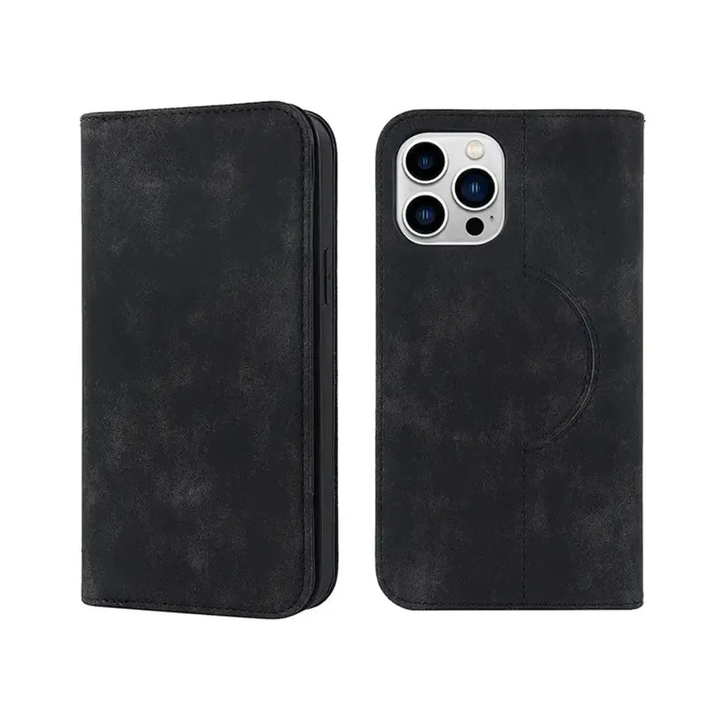MagSafe Leather Wallet iPhone Case with Card Slots