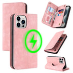 MagSafe Leather Wallet iPhone Case with Card Slots