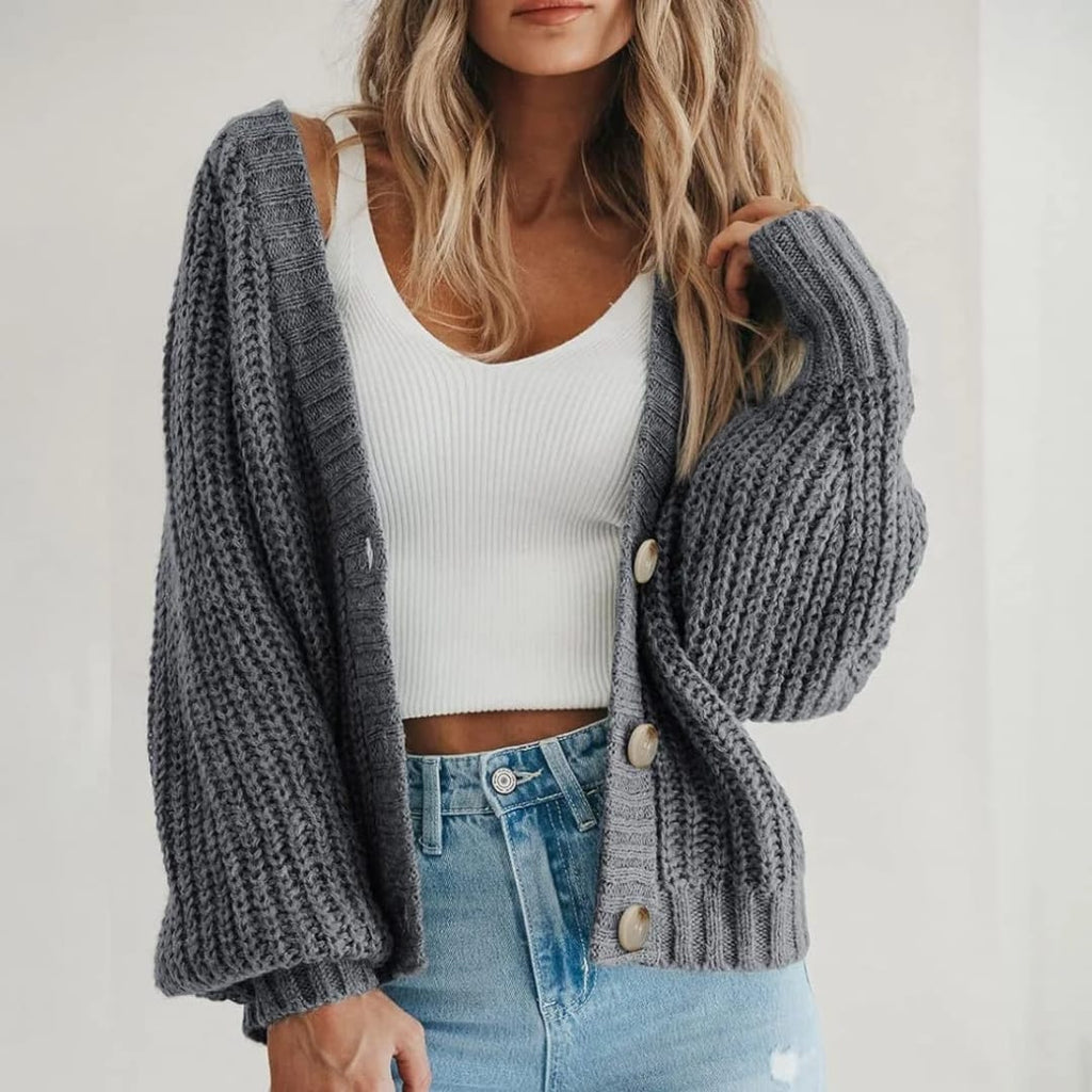 Sienna Chunky Knit Button Cardigan_6