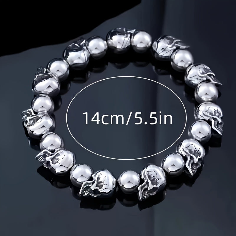 Rogue Bead Skull Bracelet