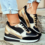 Yara Metallic Wedge Sneakers_1