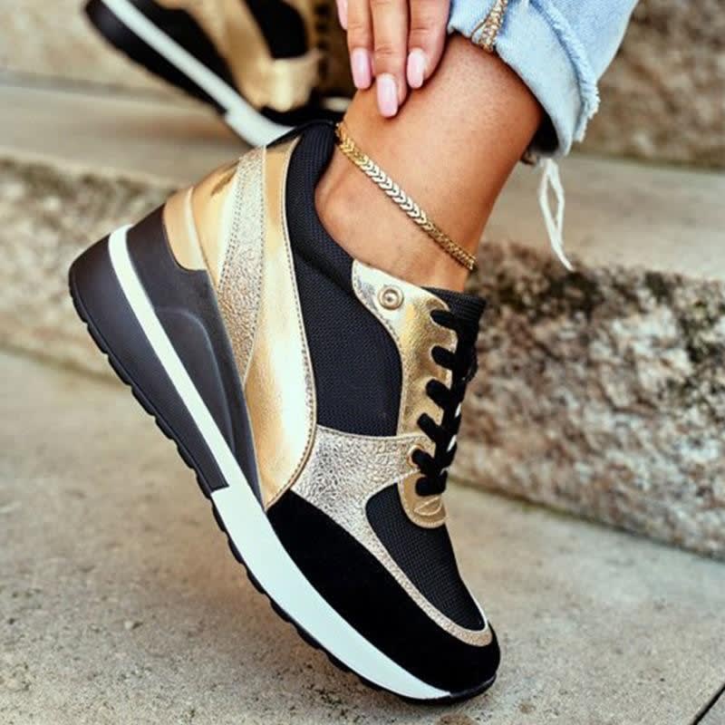 Yara Metallic Wedge Sneakers_2
