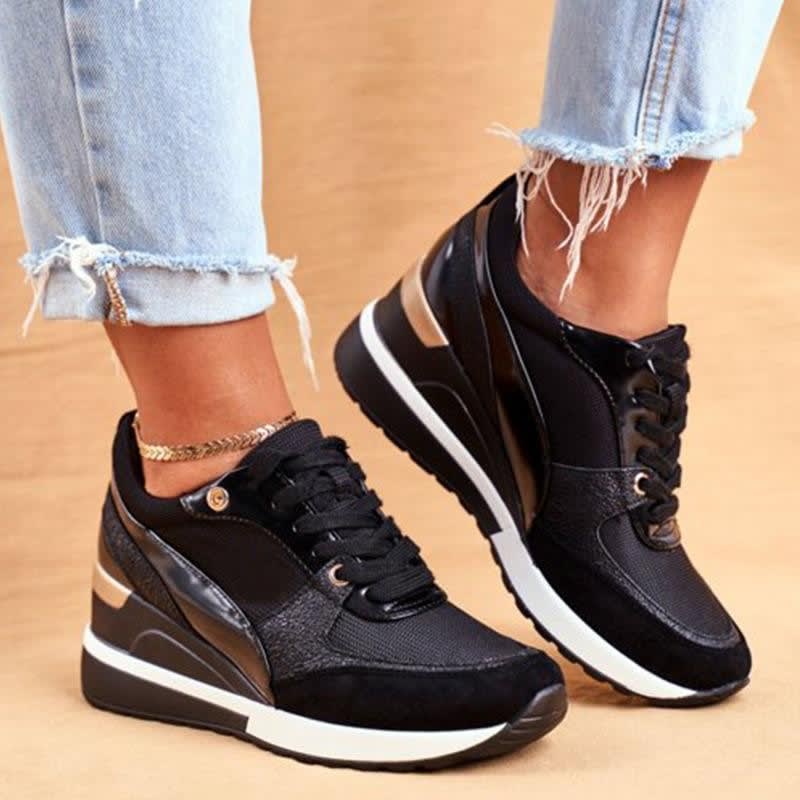 Yara Metallic Wedge Sneakers_3