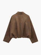 Maelle Faux Suede Bomber Jacket_12
