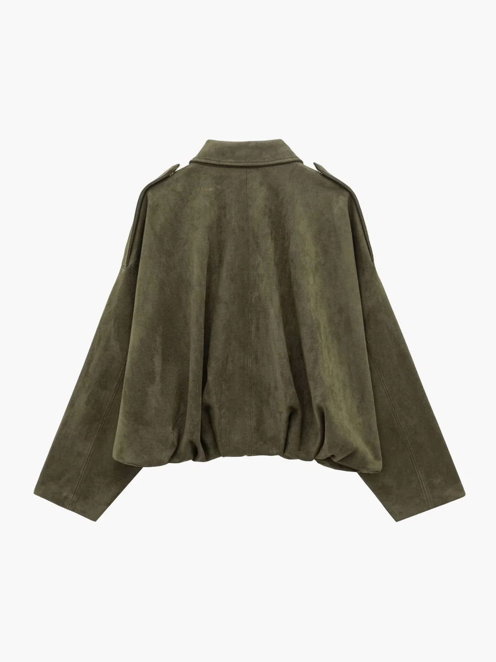 Maelle Faux Suede Bomber Jacket_2