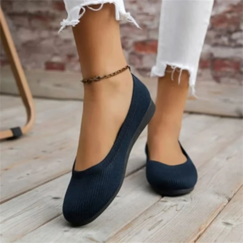 Nia Orthopedic Knit Flats_1