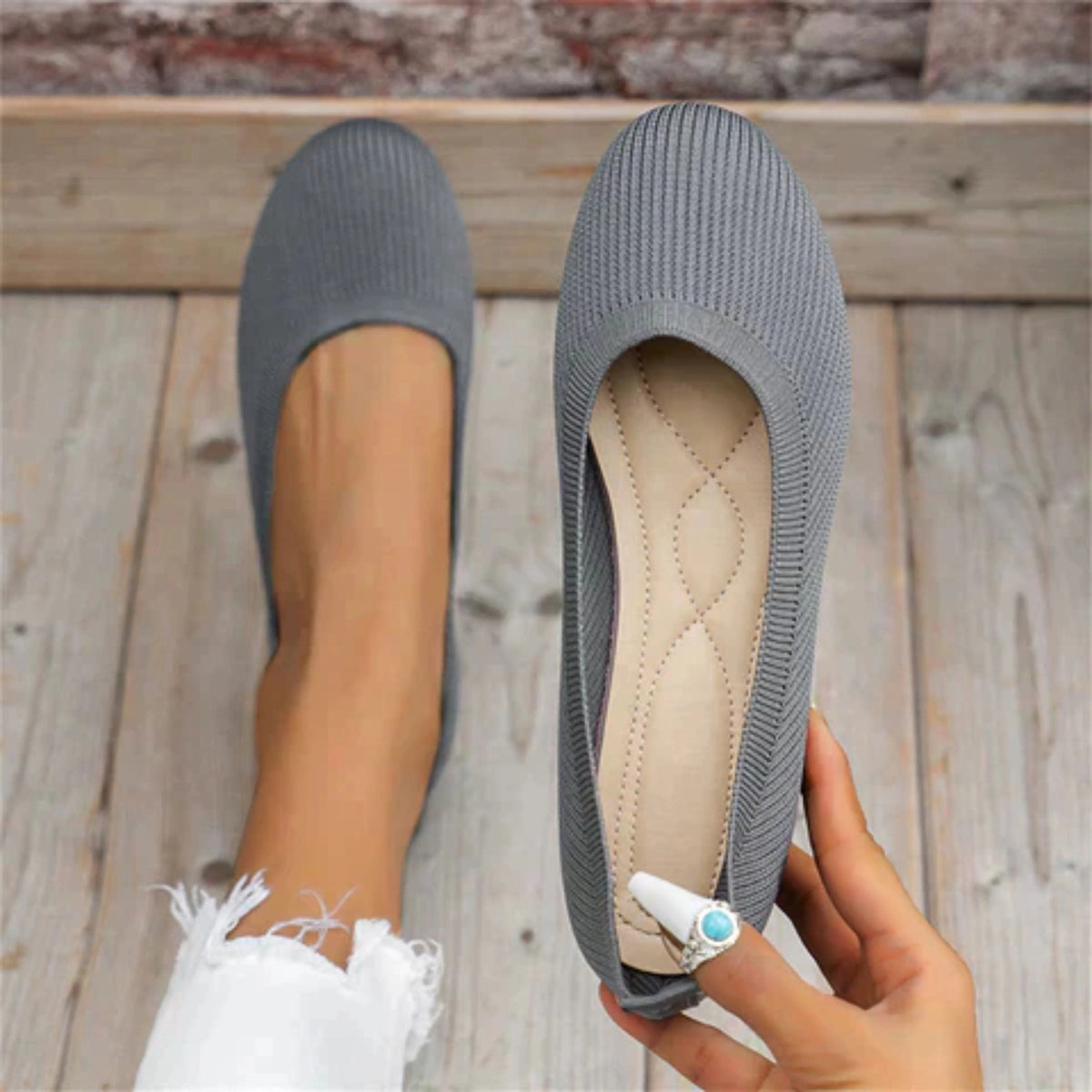 Nia Orthopedic Knit Flats_5